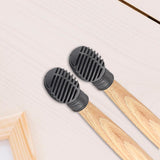 Maxbell 2x Drumstick Dampeners Portable Mute Replacement Drum Practice Tips for Drum Gray