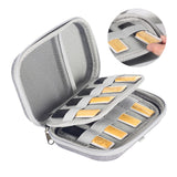Maxbell Saxophone Reeds Case Musical Instrument Accs Reeds Case for Sax Alto Clarinet gray without pattern