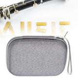Maxbell Saxophone Reeds Case Musical Instrument Accs Reeds Case for Sax Alto Clarinet gray without pattern