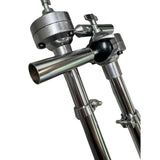 Maxbell Single Tom Stand Mount Holder Solid Drum Rack Stand for Drum Set Accessories