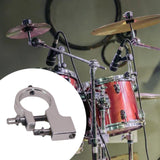 Maxbell Drum Mallet Clamp Mount Percussion Instrument Accessories Sturdy Metal Parts