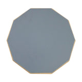 Maxbell Practice Drum Pad 12" Drum Noise Reduction Pad for Jazz Drums Snare Beginner grey