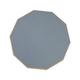 Maxbell Practice Drum Pad 12" Drum Noise Reduction Pad for Jazz Drums Snare Beginner grey