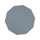 Maxbell Practice Drum Pad 12" Drum Noise Reduction Pad for Jazz Drums Snare Beginner grey