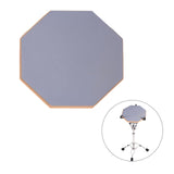 Maxbell 12 inch Portable Accessories Anti Slip Drum Pad for Snare Beginner Jazz Drums