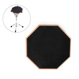 Maxbell 12 inch Portable Accessories Anti Slip Drum Pad for Snare Beginner Jazz Drums