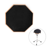 Maxbell 12 inch Portable Accessories Anti Slip Drum Pad for Snare Beginner Jazz Drums