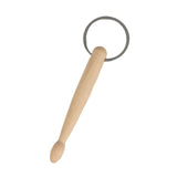 Maxbell Drum Stick Keyring Mini Wood Drumstick Keychain for Families Friends Drummer
