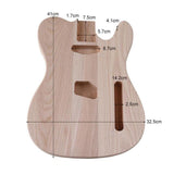 Maxbell DIY Electric Guitar Body Luthier Tool Guitar Accessory for T Styles Guitar
