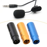 Maxbell Phantom Power Adapter Stereo for Condenser Mic Plug and Play XLR Mic Adapter Black