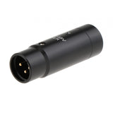 Maxbell Phantom Power Adapter Stereo for Condenser Mic Plug and Play XLR Mic Adapter Black