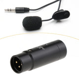 Maxbell Phantom Power Adapter Stereo for Condenser Mic Plug and Play XLR Mic Adapter Black