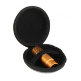 Maxbell Phantom Power Adapter Stereo for Condenser Mic Plug and Play XLR Mic Adapter Golden