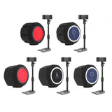 Maxbell Microphone Windscreen for 45mm-60mm Mic Foam Cover Portable Soundproof Booth Set A