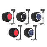 Maxbell Microphone Windscreen for 45mm-60mm Mic Foam Cover Portable Soundproof Booth Set A