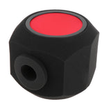 Maxbell Microphone Windscreen for 45mm-60mm Mic Foam Cover Portable Soundproof Booth Set C