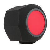 Maxbell Microphone Windscreen for 45mm-60mm Mic Foam Cover Portable Soundproof Booth Set C