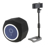 Maxbell Microphone Windscreen for 45mm-60mm Mic Foam Cover Portable Soundproof Booth Set E