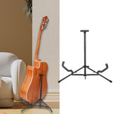 Maxbell Folding Guitar Stand Tripod A Frame for Music Instrument Folk Guitar Guitars