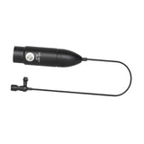 Maxbell Lapel Microphone Sturdy XLR Collar Clip Microphone for Blocking Noise Podcaster 1.5m