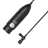 Maxbell Lapel Microphone Sturdy XLR Collar Clip Microphone for Blocking Noise Podcaster 1.5m