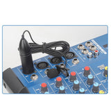 Maxbell Lapel Microphone Sturdy XLR Collar Clip Microphone for Blocking Noise Podcaster 3m