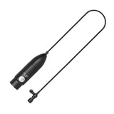 Maxbell Lapel Microphone Sturdy XLR Collar Clip Microphone for Blocking Noise Podcaster 3m