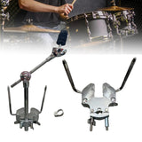 Maxbell Cymbal Holder Clamp Adjustable Accessories Metal Grabber Cymbal Arm Fittings 1 piece