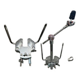 Maxbell Cymbal Holder Clamp Adjustable Accessories Metal Grabber Cymbal Arm Fittings 1 piece