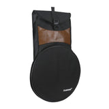 Maxbell Dumb Drum Bag 12 inch with Zipper Snare Drum Bag for Musician Beginners Tour