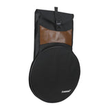 Maxbell Dumb Drum Bag 12 inch with Zipper Snare Drum Bag for Musician Beginners Tour