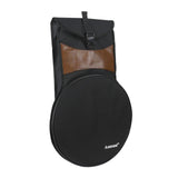 Maxbell Dumb Drum Bag 12 inch with Zipper Snare Drum Bag for Musician Beginners Tour