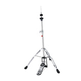 Maxbell Hat Cymbals Stand Portable Double Cymbal Pedal Stand Percussion Holder Mount