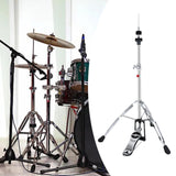 Maxbell Hat Cymbals Stand Portable Double Cymbal Pedal Stand Percussion Holder Mount