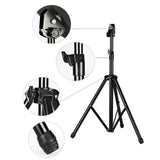 Maxbell 8inch Dumb Drum Stand Folding Non Slip Bottom Fits 8'' Single Sided Drum Pad