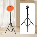 Maxbell 8inch Dumb Drum Stand Folding Non Slip Bottom Fits 8'' Single Sided Drum Pad