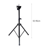 Maxbell 8inch Dumb Drum Stand Folding Non Slip Bottom Fits 8'' Single Sided Drum Pad