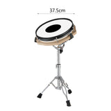 Maxbell Silent Drum Practice Training Pad and Stand Drum Learning Tool for Beginners