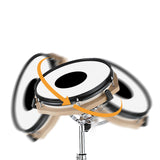 Maxbell Silent Drum Practice Training Pad and Stand Drum Learning Tool for Beginners