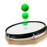 Maxbell Silent Drum Practice Training Pad and Stand Drum Learning Tool for Beginners