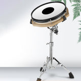 Maxbell Silent Drum Practice Training Pad and Stand Drum Learning Tool for Beginners