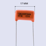 Maxbell Tone Capacitor Easy Installation Universal Low Noise 716P Series Replacement CDE225P