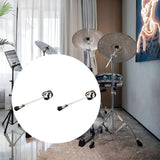 Maxbell 2Pcs Bass Drum Kick Legs Stable Non Slip Bottom Easy to Install Replacement