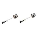 Maxbell 2Pcs Bass Drum Kick Legs Stable Non Slip Bottom Easy to Install Replacement