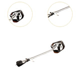 Maxbell 2Pcs Bass Drum Kick Legs Stable Non Slip Bottom Easy to Install Replacement