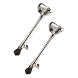 Maxbell 2Pcs Bass Drum Clamp on Drum Lugs for Drum Parts Percussion Instrument Parts