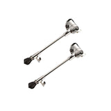 Maxbell 2Pcs Bass Drum Clamp on Drum Lugs for Drum Parts Percussion Instrument Parts