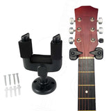 Maxbell Guitar Wall Mount Auto Lock Self Locking Guitar Hook for Banjo Mandolin Bass