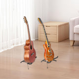 Maxbell Guitar Floor Stand Sturdy Folding for Ukulele Classical Guitars Bass Guitars