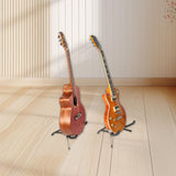 Maxbell Guitar Floor Stand Sturdy Folding for Ukulele Classical Guitars Bass Guitars